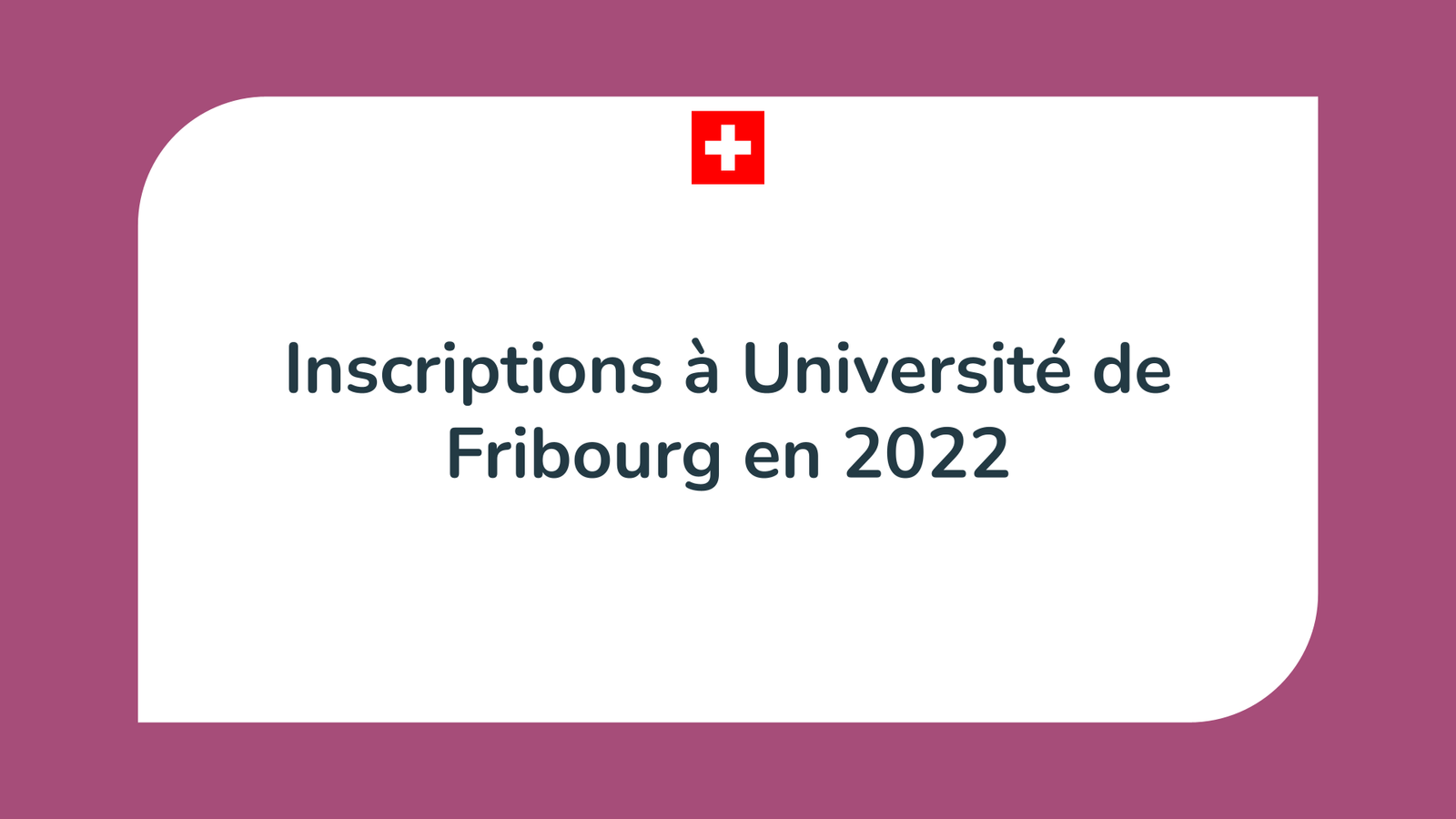 Université de Fribourg