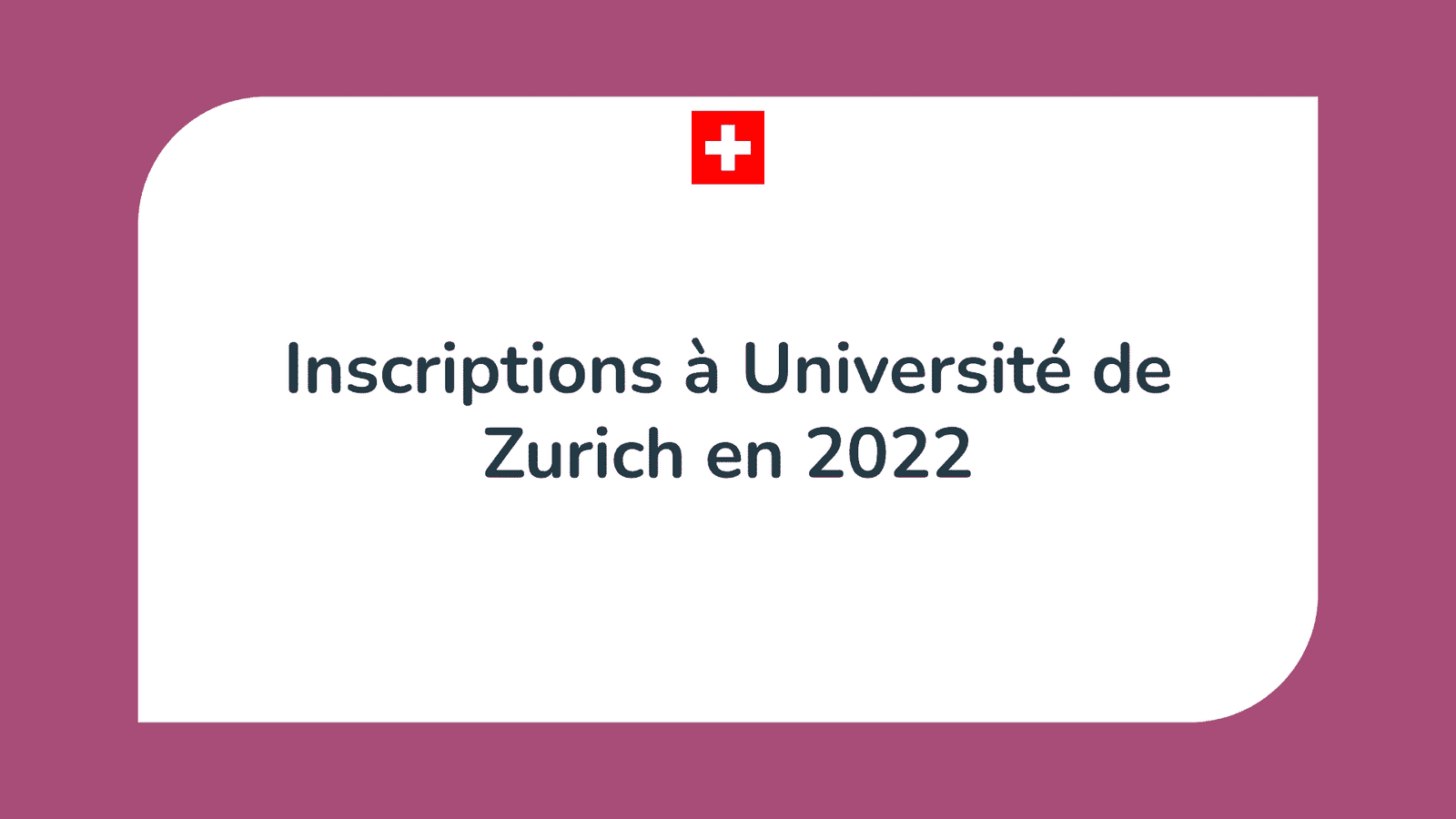 Université de Zurich