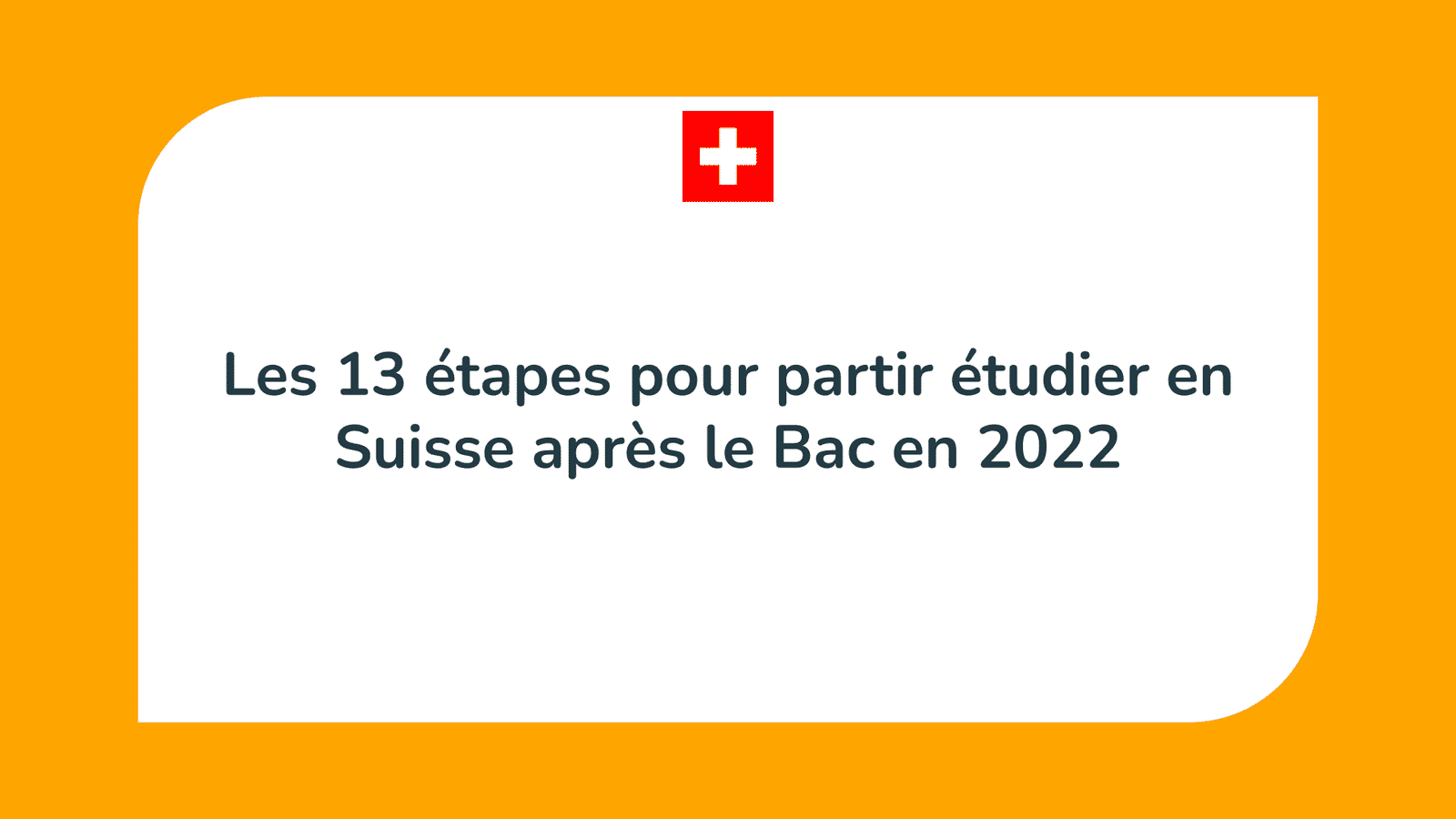étudier en Suisse après le Bac